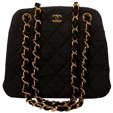 black chanel bag gold chain|chanel quilted bag gold chain.